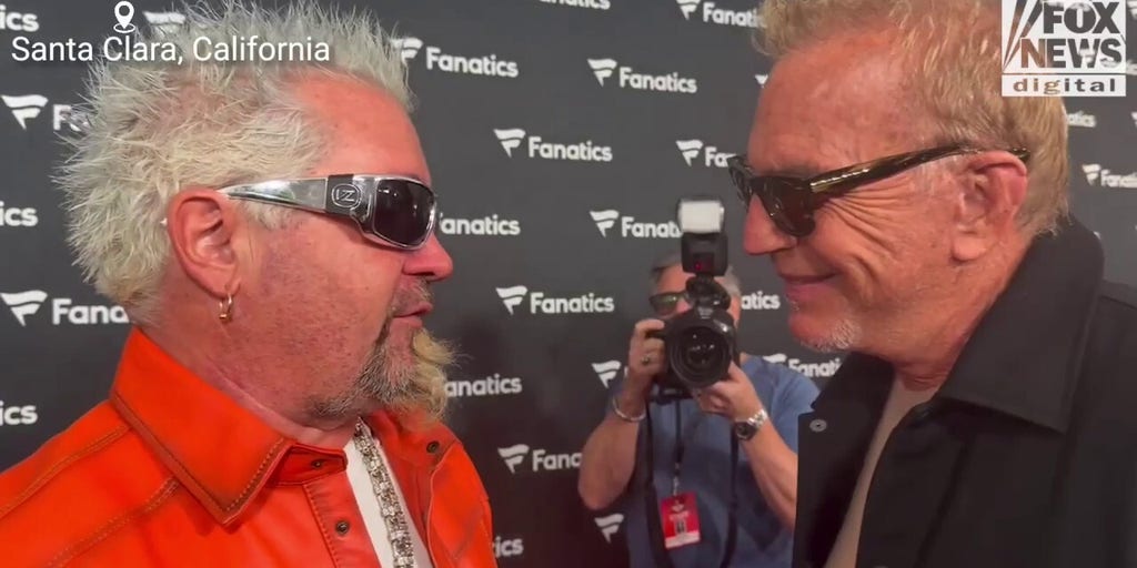 Guy Fieri calls Kevin Costner 'the real deal' for his work with first responders
