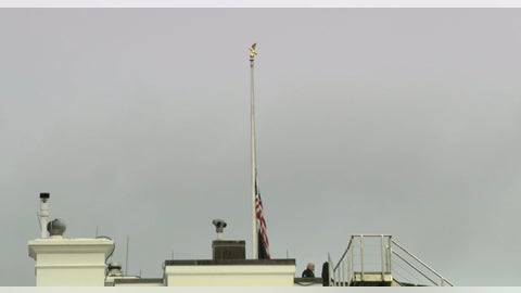 WATCH LIVE: White House lowers flag to half staff after Charlie Kirk shot and killed - Fox News