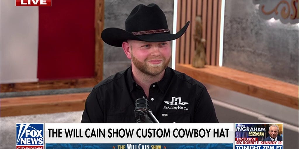 ’The Will Cain Show’ gets a custom cowboy hat