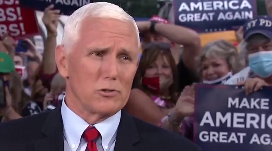 Mike Pence: 'Radical left, Antifa are moving people around the country'