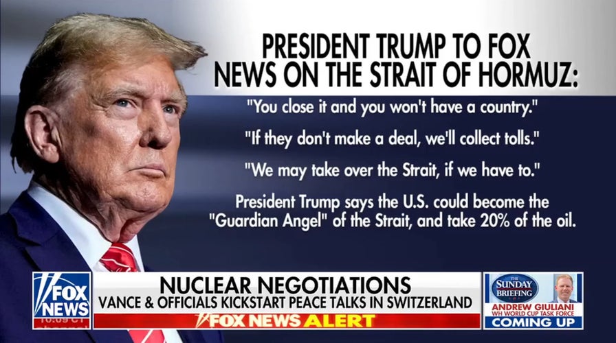 Trump says US to play 'guardian angel' in Strait of Hormuz