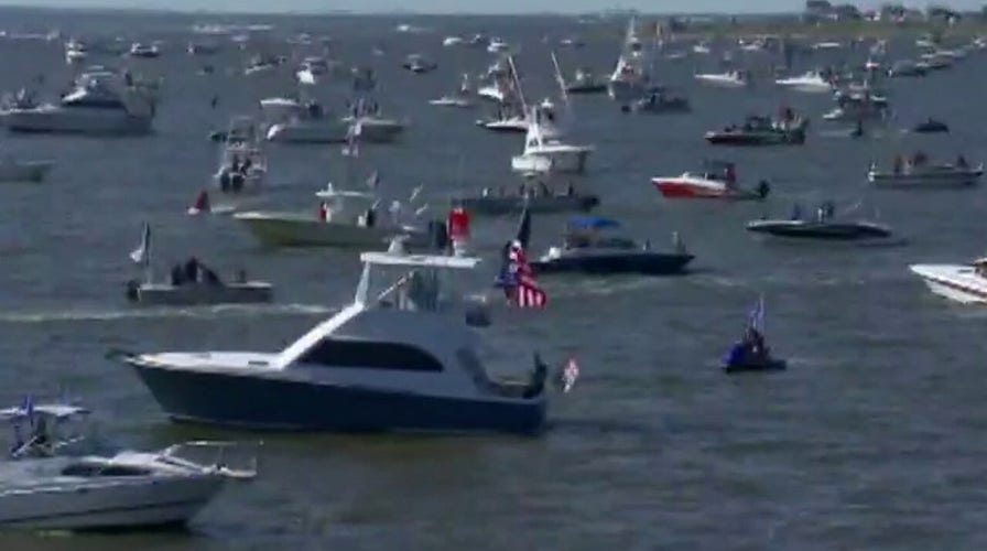Trump supporters rally in boat parades across US