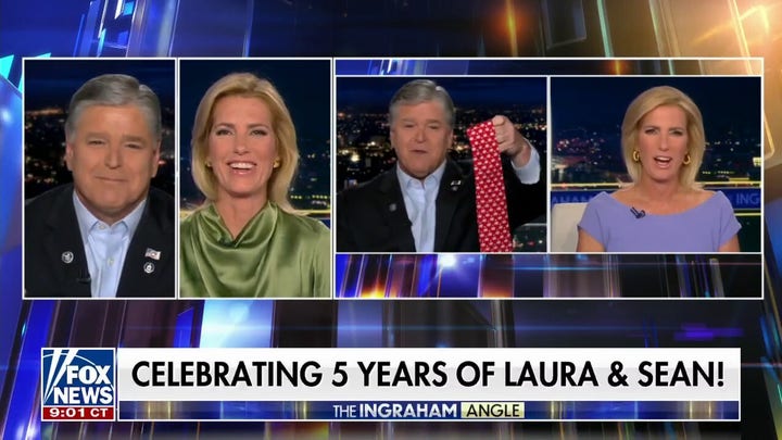 Celebrating 5 years of Ingraham & Hannity