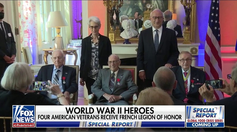 On Bastille Day, French government says ‘merci’ to 4 American World War II veterans
