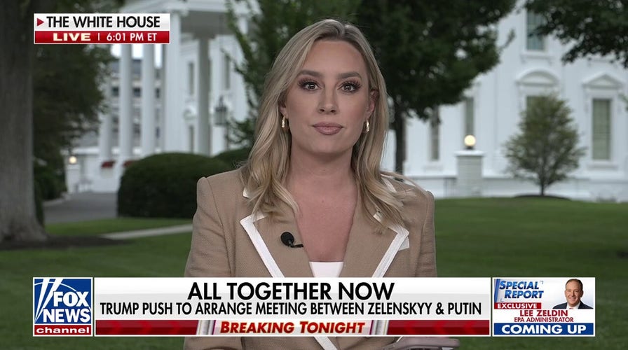 Trump pushes to arrange a meeting between Putin and Zelenskyy