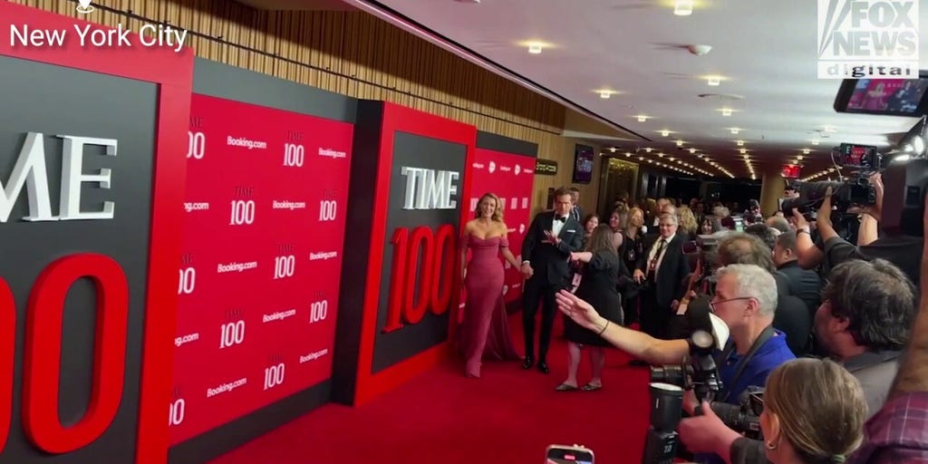 Blake Lively, Ryan Reynolds crack jokes on Time100 carpet as they fight legal battle