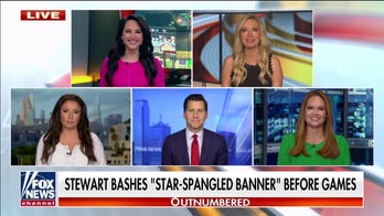 ‘Outnumbered’ knocks Jon Stewart for calling the national anthem at sporting events a ‘weird ritual’