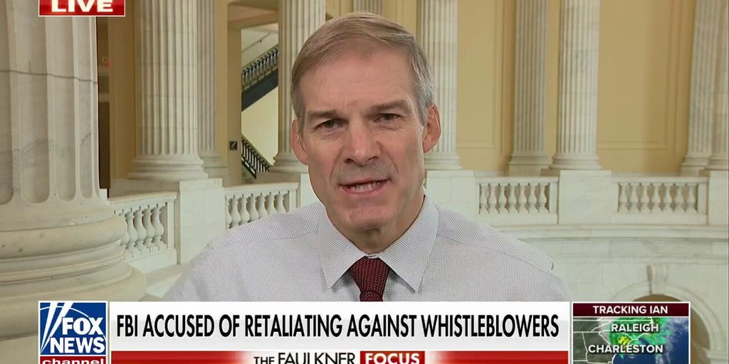 Jim Jordan hits back at FBI's response to new allegations of bias Fox