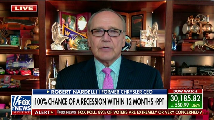 Robert Nardelli: We're least prepared for a recession that's coming 'like a rocket ship'