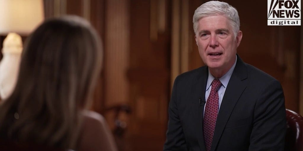 Justice Gorsuch hopes his new book will inspire young people, add 'touch of humanity' to American history