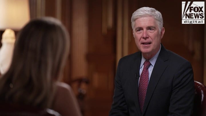 Justice Gorsuch hopes his new book will inspire young people, add 'touch of humanity' to American history