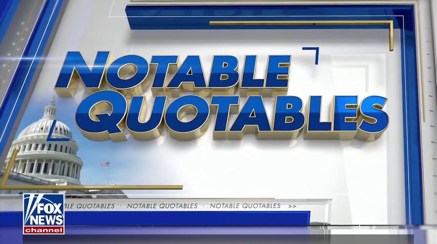 Notable Quotables for Friday, April 15
