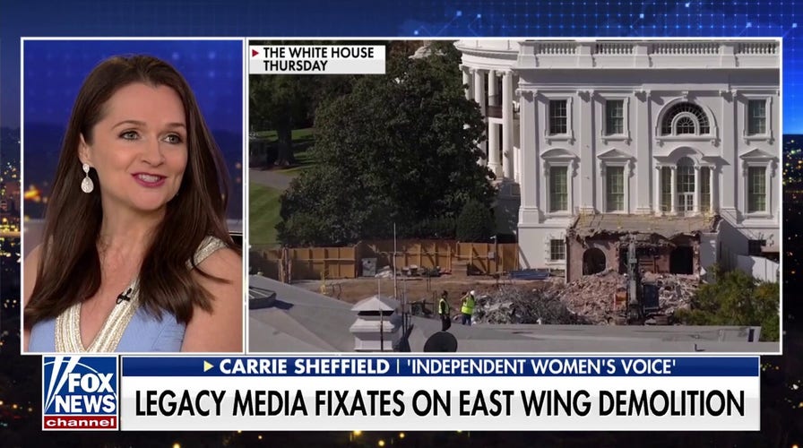 White House ballroom will be a ‘treasure to be pass down to generations’: Carrie Sheffield