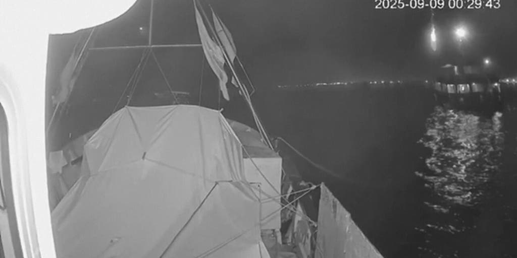 Gaza aid activist group claims drone attacked its vessel