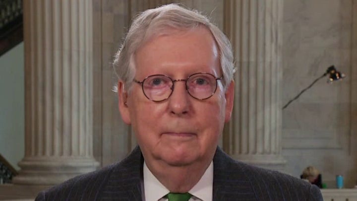 McConnell rips Schumer: He's 'yielding' to the left