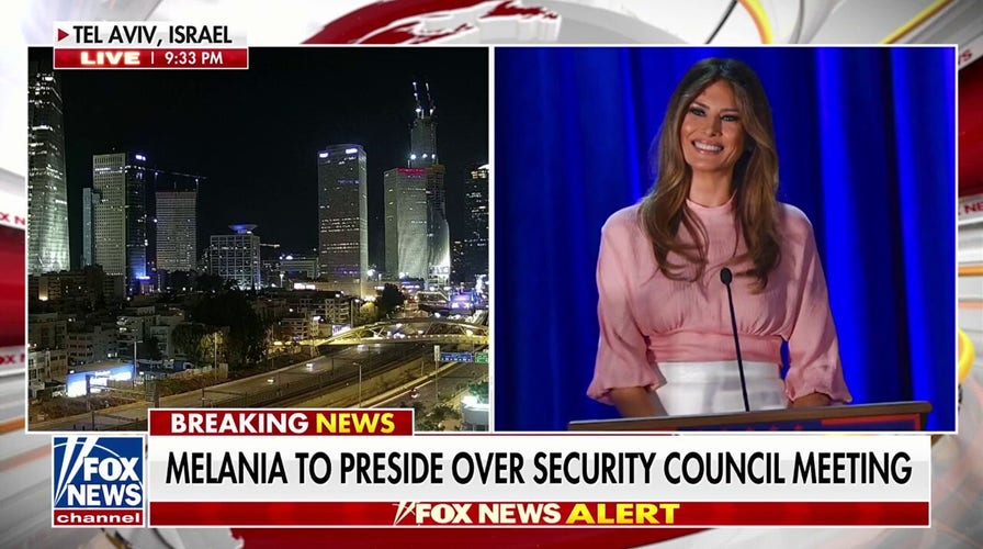 Historic moment unfolds as first lady Melania Trump oversees Security Council meeting