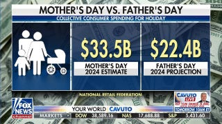 Americans spent $11B more on Mother's Day than Father's Day: Report - Fox News
