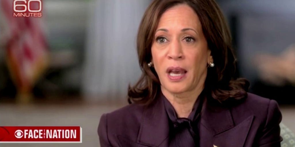 Kamala Harris does not say whether US has influence over Benjamin Netanyahu during '60 Minutes' interview