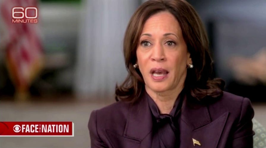 Kamala Harris does not say whether US has influence over Benjamin Netanyahu during "60 Minutes" interview