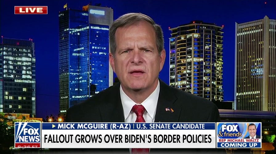 Biden’s flip on southern border agenda is a ‘political stunt’: Mick McGuire
