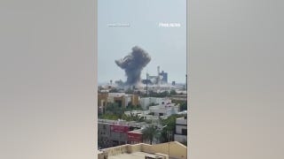 SEE IT: Iranian missiles strike in Bahrain near US base