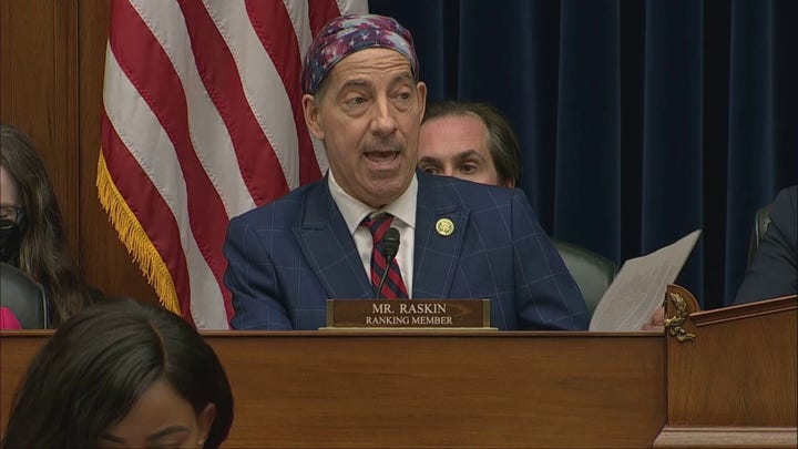 Raskin cites 'Second Amendment rights' in jab at GOP during Hunter Biden hearing