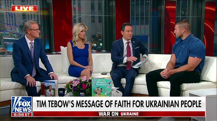 Tim Tebow urges people to find 'God-given' talents amid Ukrainian refugee crisis