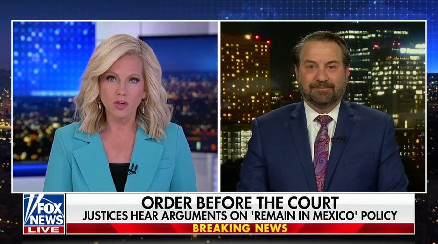 Justices hear arguments on remain in Mexico policy