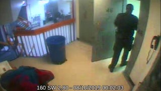 Video shows 'missing minute' from previous Epstein jail camera release