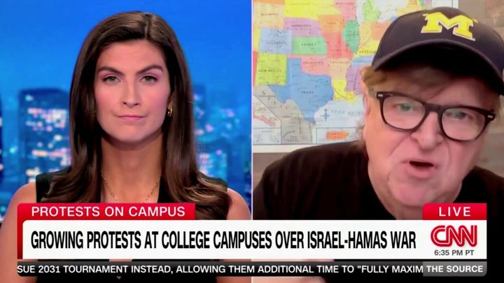 Liberal filmmaker Michael Moore says Biden is ‘completely misinformed,’ defends anti-Israel protesters