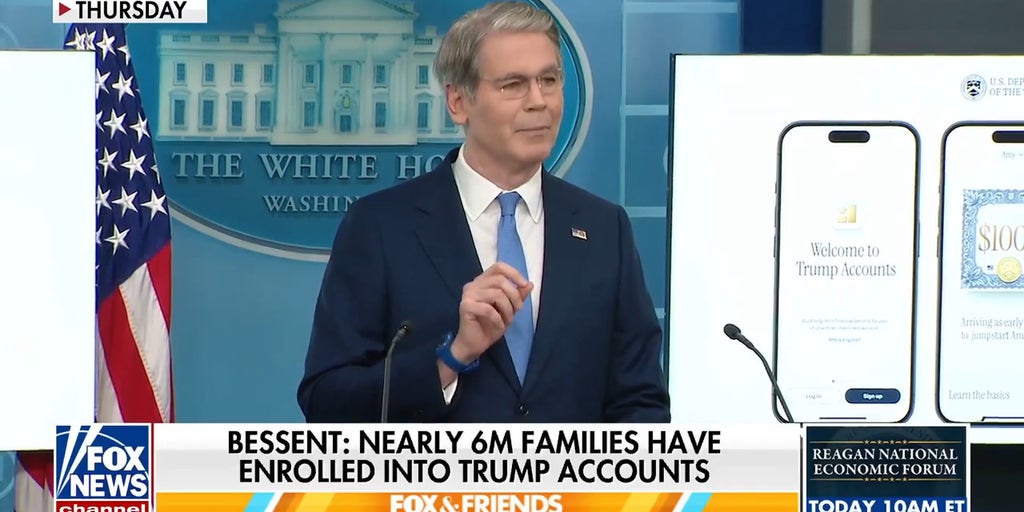 Treasury Secretary Bessent unveils Trump Accounts