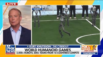World Humanoid Games feature robots competing in athletic events