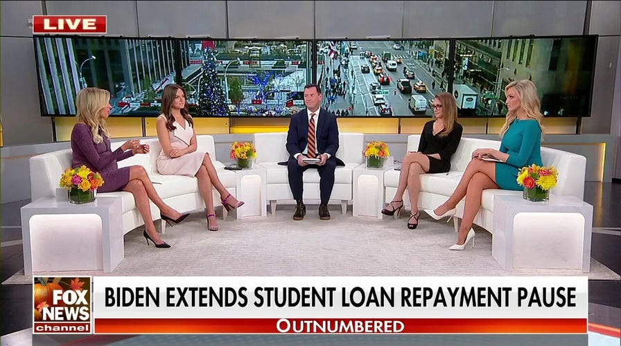 'Outnumbered' reacts to Biden extending pause on student loan repayments