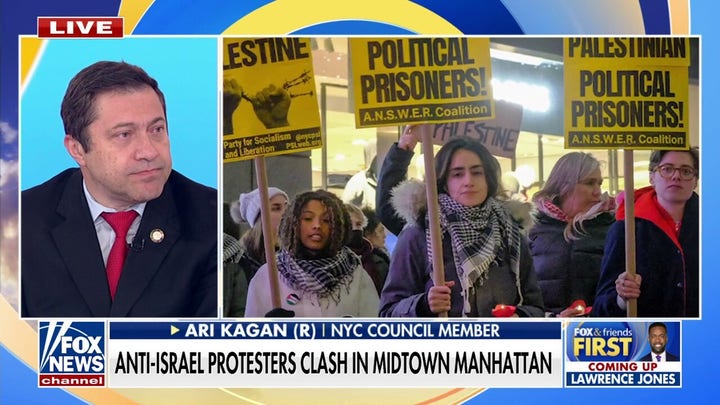 NYC council member slams anti-Israel protests: 'Very offensive'