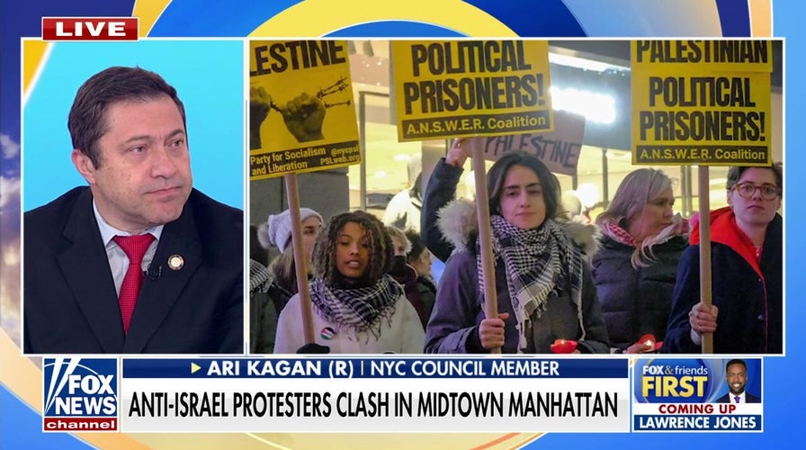 NYC council member slams anti-Israel protests: 'Very offensive'