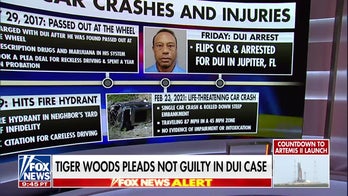 Tiger Woods pleads not guilty in DUI case, seeks jury trial