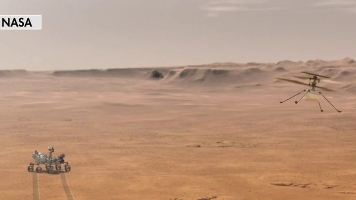 NASA to attempt first controlled flight on Mars