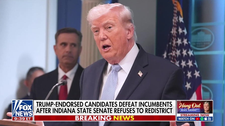 Trump-backed candidates secure key primary wins in Indiana, Ohio