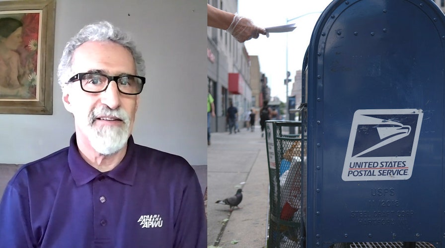 Postal worker union head says vote-by-mail safe, calls partisan attacks against USPS 'shameful'