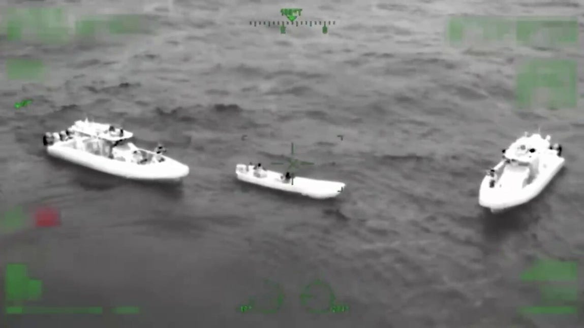 Black Hawk intercepts drug-laden ship off the coast of Puerto Rico