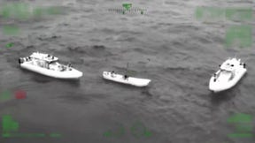 Black Hawk intercepts drug-laden ship off the coast of Puerto Rico
