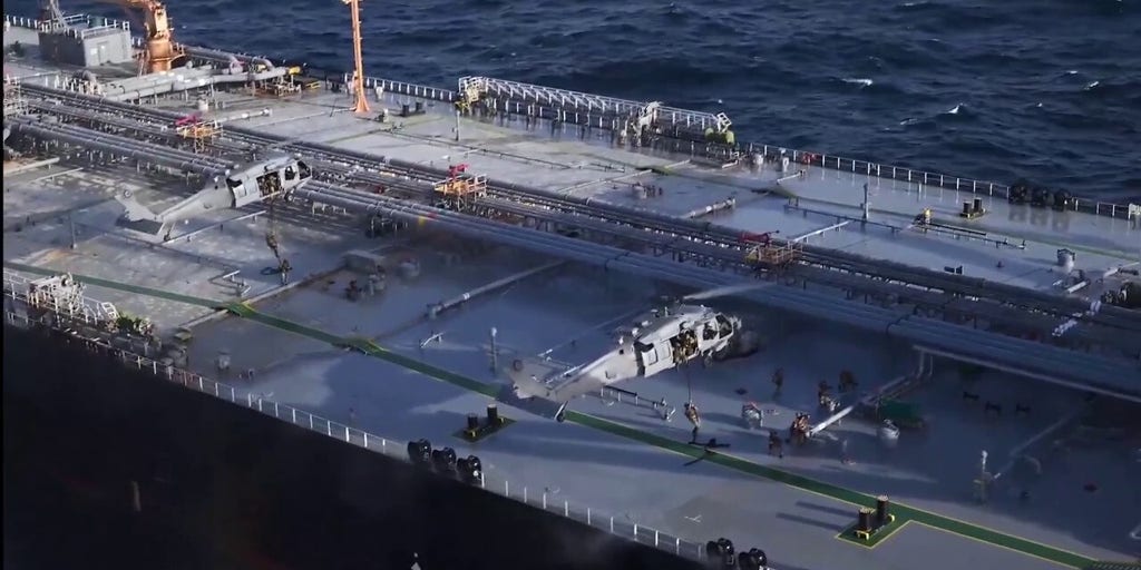 US military intercepts sanctioned ship in Indian Ocean
