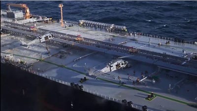 US military intercepts sanctioned ship in Indian Ocean - Fox News
