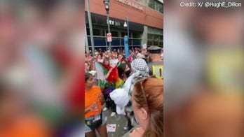 Anti-Israel protesters bring Philadelphia Pride Parade to a halt, video shows