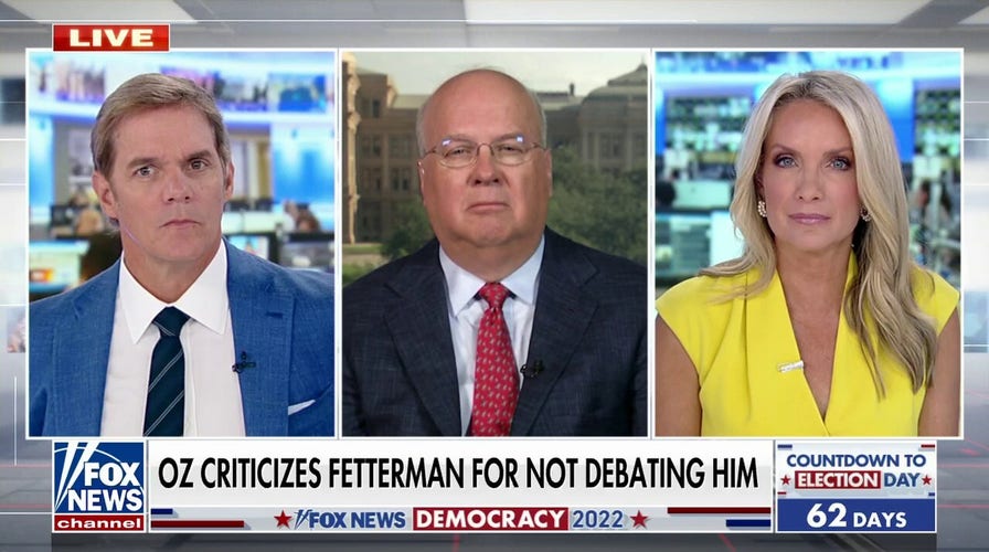 Rove: Fetterman hasn't 'shot straight' with the public