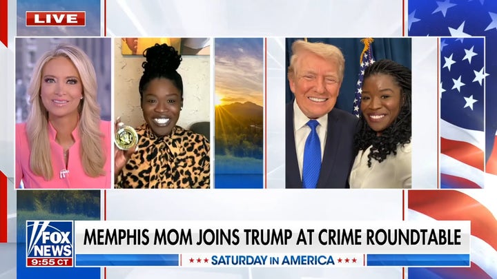 Una madre de Memphis le da las gracias a Trump por el despliegue de la Guardia Nacional
