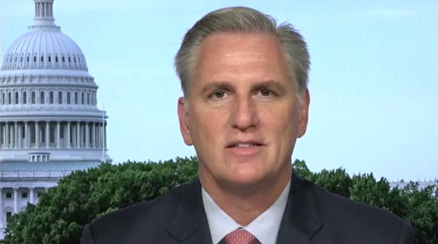Biden's plan is 'putting America on the wrong path': Rep. McCarthy 