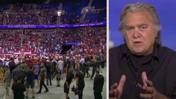 Steve Bannon talks 2020 race as Trump rallies supporters in Tulsa