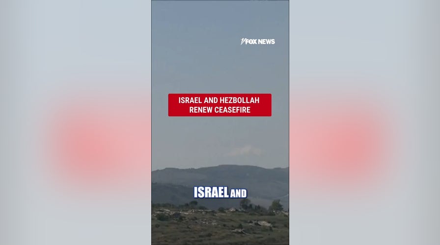 BREAKING: Israel, Hezbollah renew ceasefire