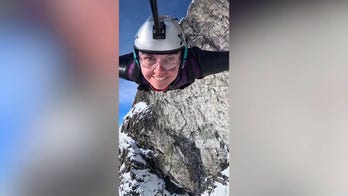 Watch this record-holding wingsuit pilot tear through the sky at high speed